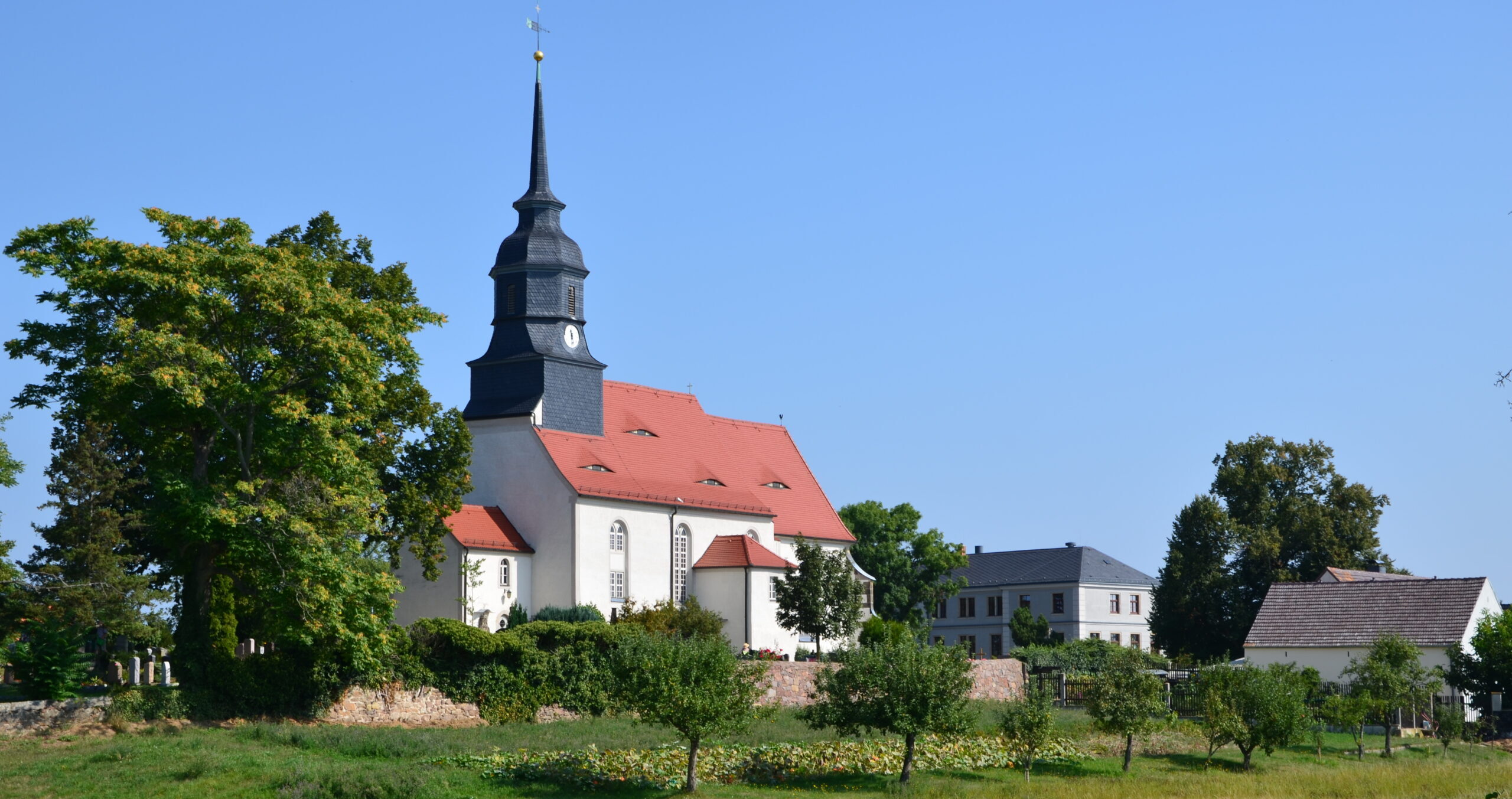 Kirche Reichenberg Sachsen Moritzburg Meißen 01468