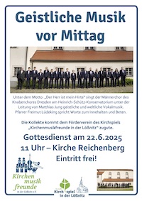 25-06-04, Plakat fur Mannerchor - D er Herr mein Hirte - alternativ