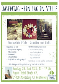 Oasentag Plakat